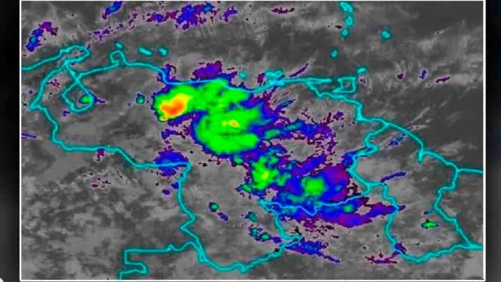 Se prevén lluvias en algunas zonas del país debido a tormenta tropical