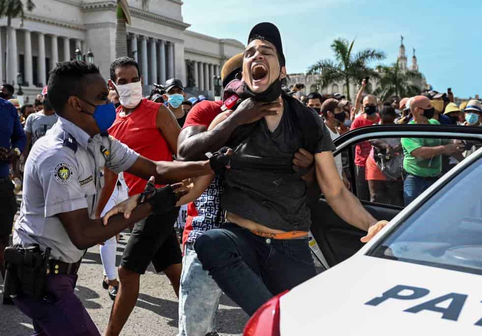 Unión Europea pide a las autoridades de Cuba que liberen a los detenidos en protestas cuba
