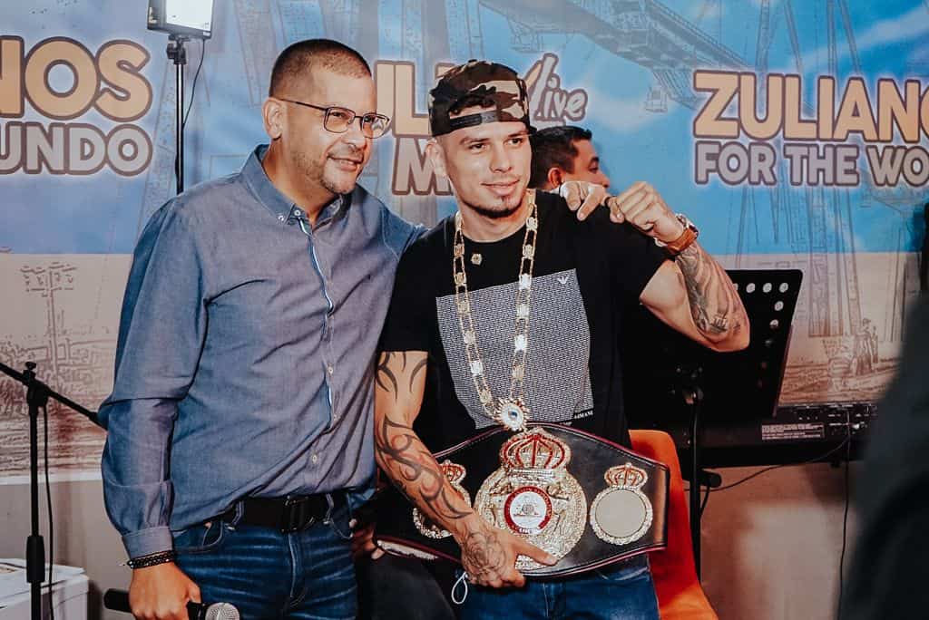 Prieto otorga «Orden Lago de Maracaibo» al Kid Gutiérrez