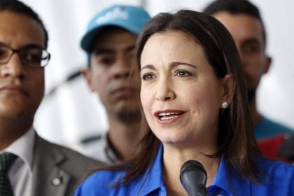 María Corina Machado aplaude sentencia del CPI en contra del gobierno actual venezolano