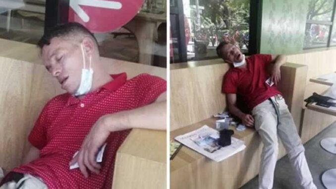 Ladrón se queda dormido en medio del robo por tomar vino (+imágenes)