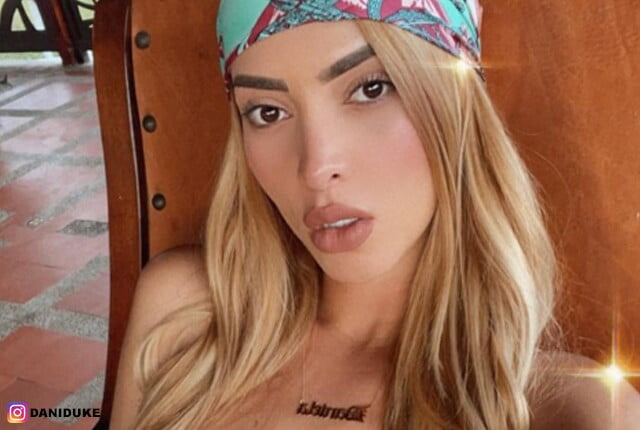 Vea las fotos íntimas de Dani Duke que habrían sido publicadas en redes; la están extorsionando