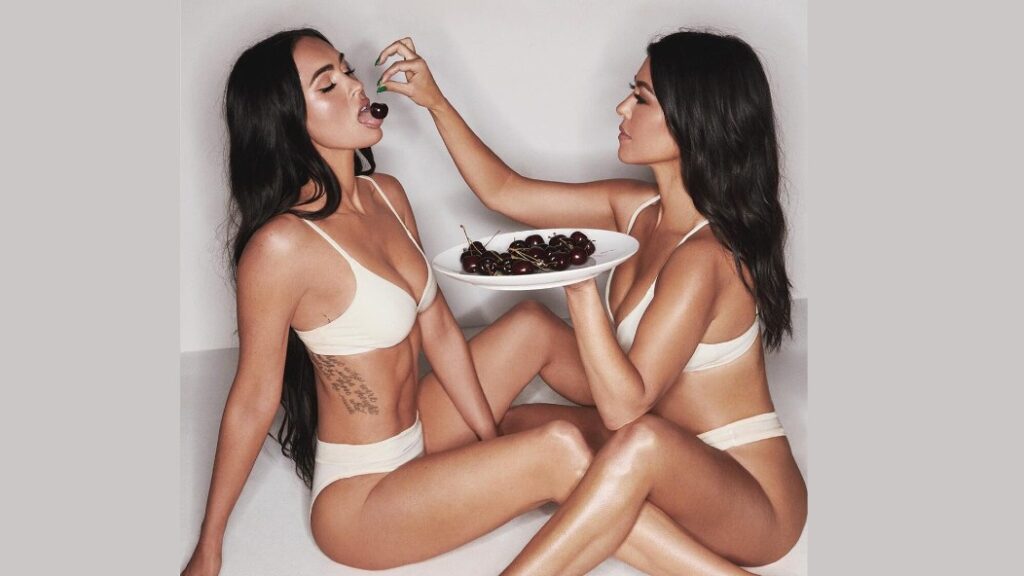 Las sensuales fotos de Kourtney Kardashian con Megan Fox que dejaron boquiabiertos a sus fans
