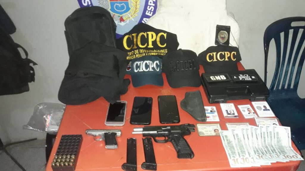 Detienen falsos Cicpc que rondaban hoteles donde se hospedaban turistas rusos