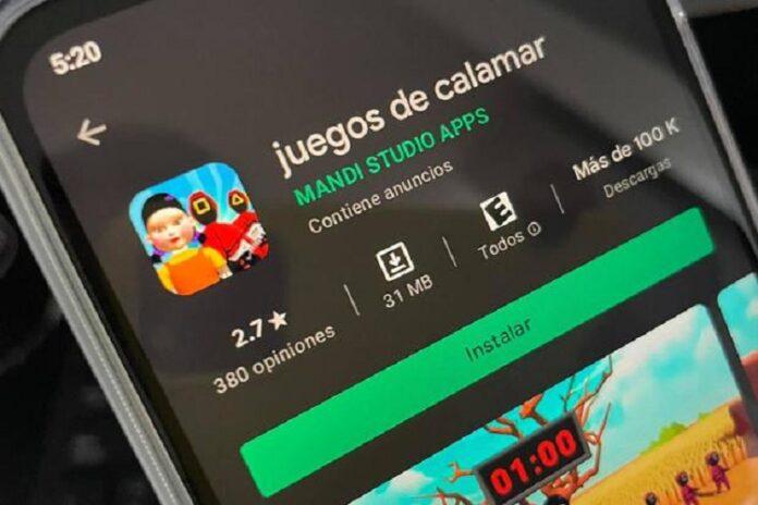 ¡ATENTOS! Una App «Juego del Calamar» hackea cuentas bancarias y viraliza celulares