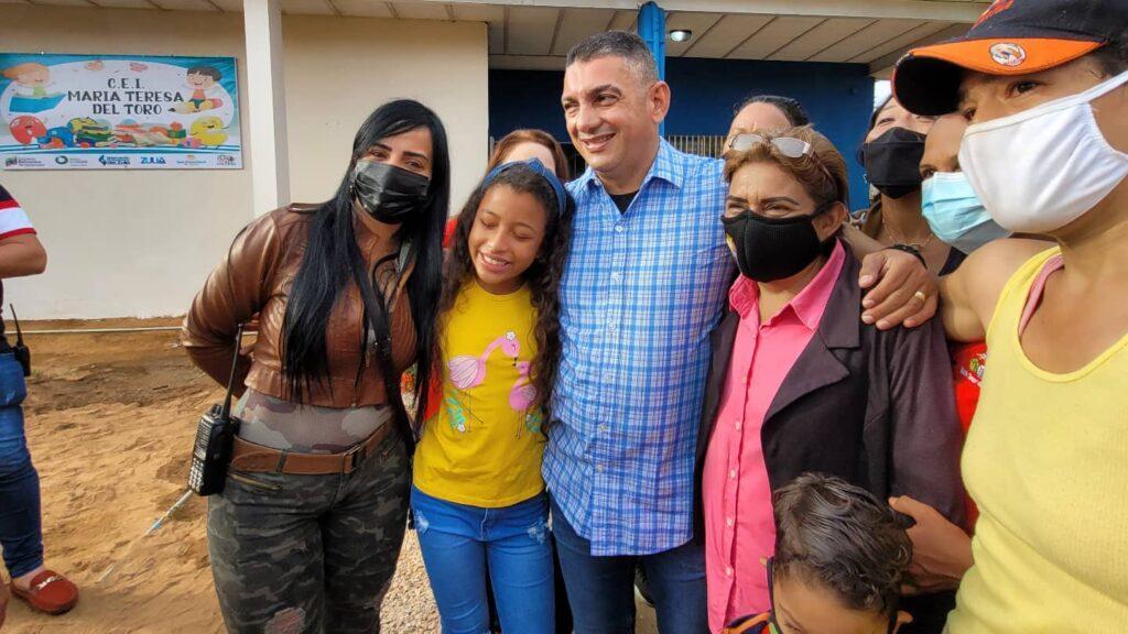 Alcalde Dirwings Arrieta entregó rehabilitado el CEIN María Teresa del Toro