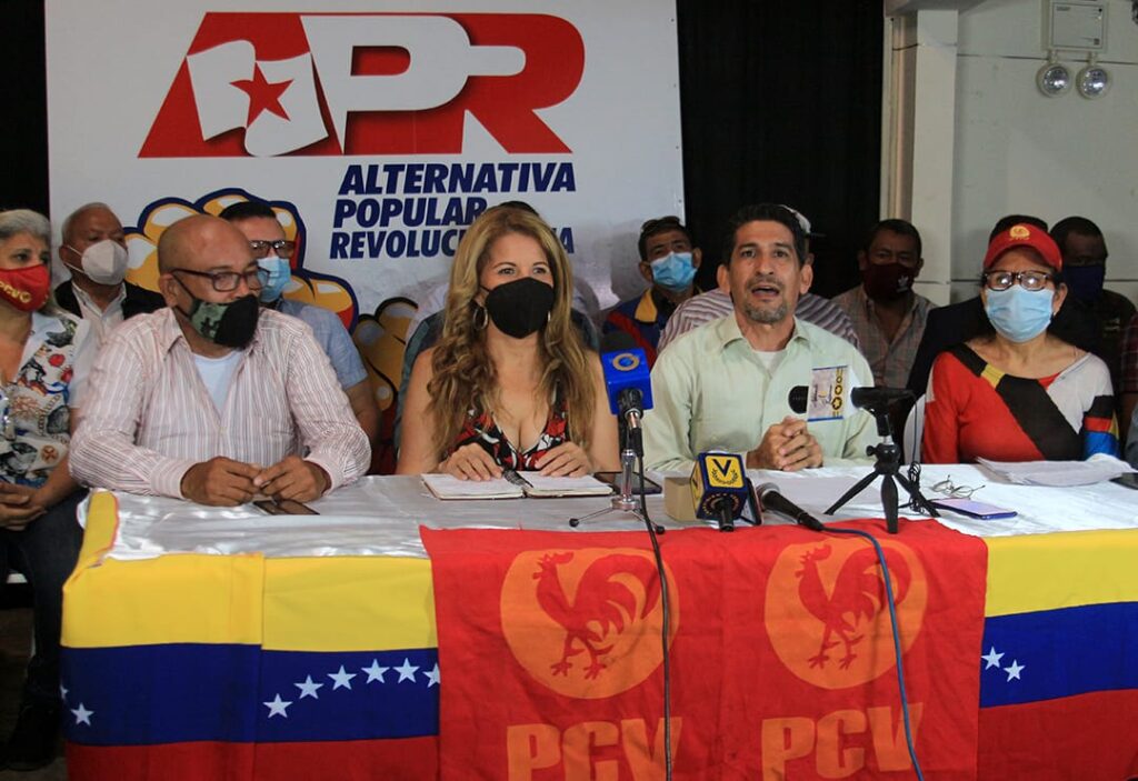 Alternativa Popular Revolucionaria presentó a sus candidatos para las elecciones del 21-nov