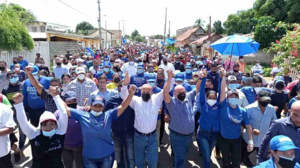 Manuel Rosales promete volver a Cabimas una tierra de prosperidad