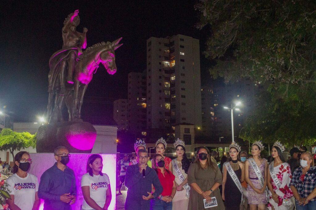 Alcalde de Maracaibo entregó renovada la plaza Ana María Campos