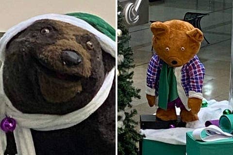 EN DECADENCIA Vea los terroríficos muñecos de navidad del CCCT que encendieron las redes: «Parecen almas en pena» (+FOTOS)