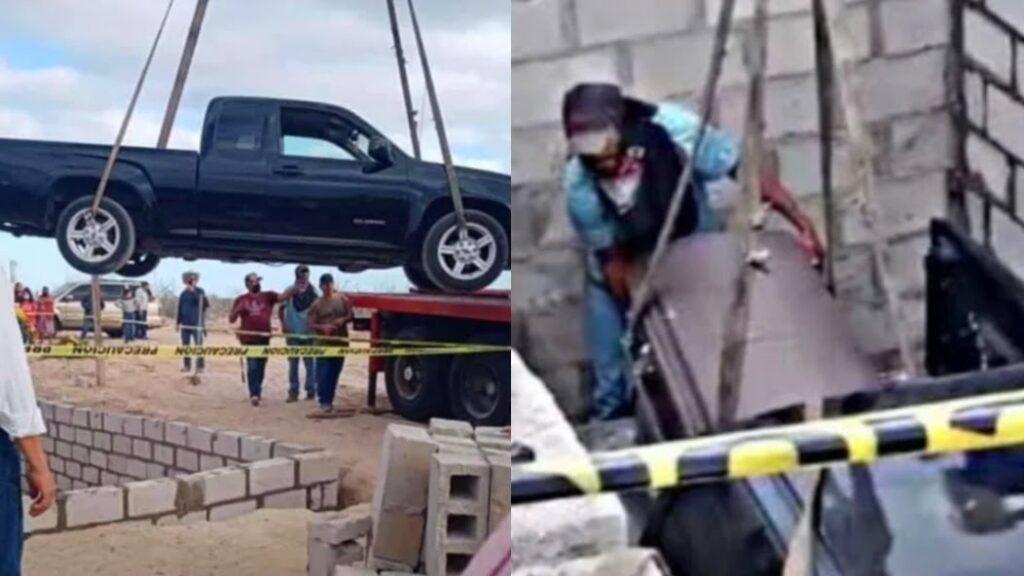 ¡Le cumplieron su último deseo! Hombre fue enterrado junto a su camioneta