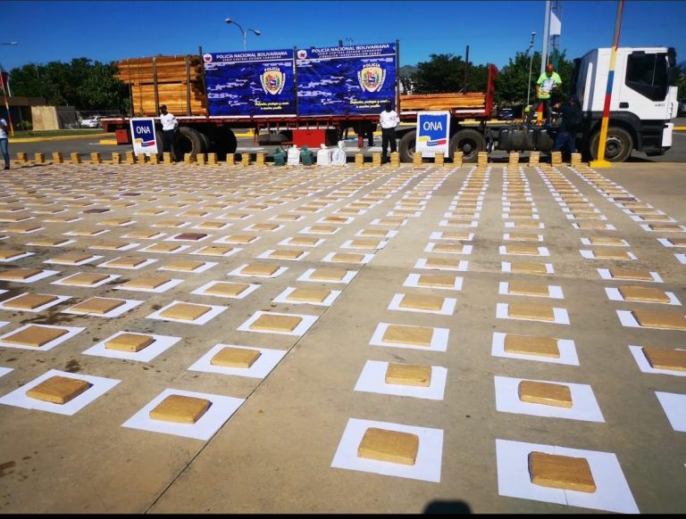 Decomisan una tonelada de droga en Carabobo