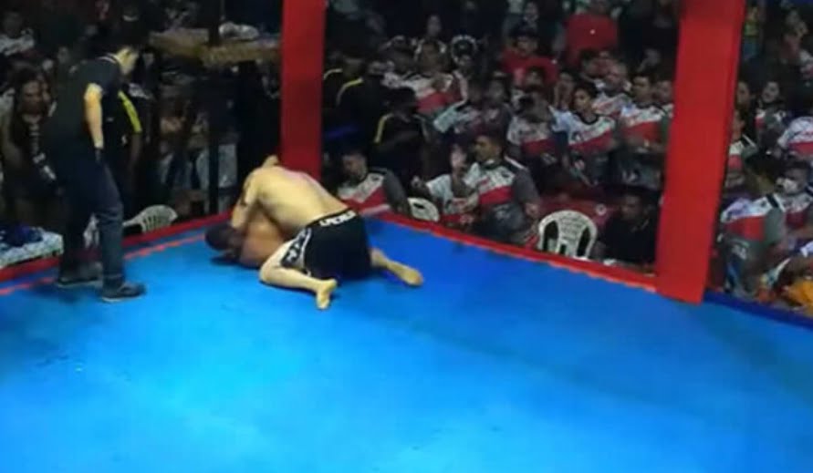 Dos políticos en Brasil ajustaron sus diferencias en una pelea de MMA