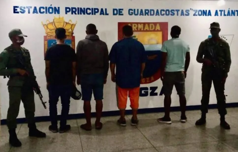 Detienen a cuatro venezolanos por tráfico de personas hacia Trinidad y Tobago