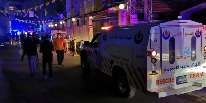 Decena de muertos y heridos por explosión de depósito de armas de Hamas en el Líbano