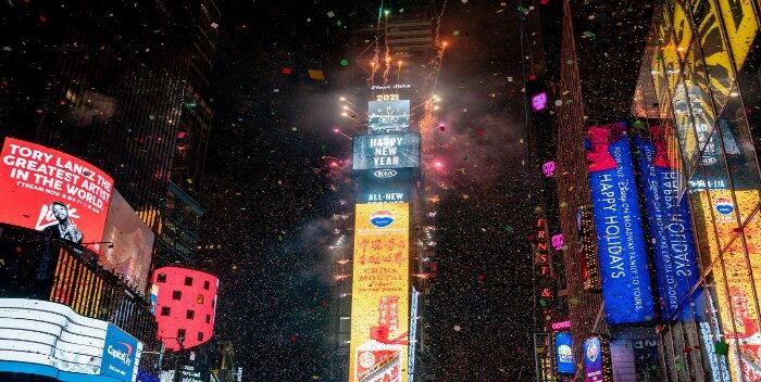 New York seguirá con sus planes para recibir el 2022 en Times Square