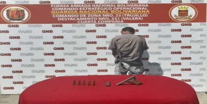 Detienen a peligroso integrante de banda de extorsionadores trujillanos