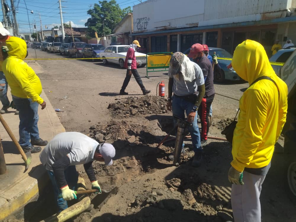 ¡Corregidas más de 60 fallas! SAGAS atiende servicio en 14 parroquias de Maracaibo