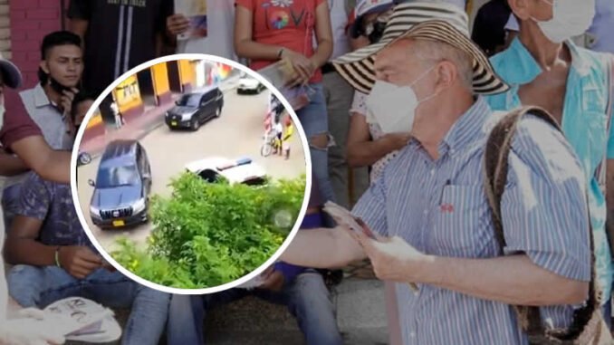 Se burlan de Uribe en los Montes de María porque nadie lo fue a esperar a su llegada (VIDEO)