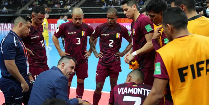 Selección venezolana de Futsal en los nominados como mejor selección del año 2021