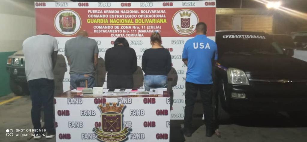 Desmantelado GEDO por la GNB Zulia dedicados al tráfico de drogas. Todos vinculados a TANCOL.