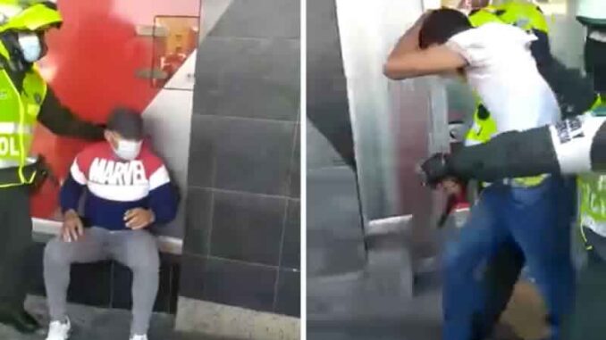 Esta fue la estrategia que usaron ladrones después de robar un banco en Barranquilla (VIDEO)
