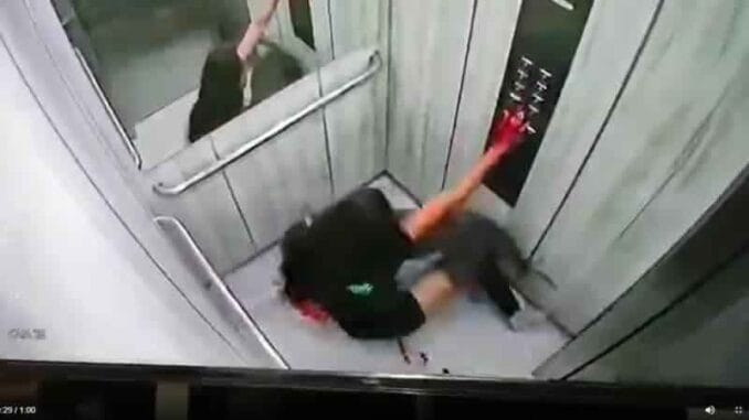 Brutal ataque de un pitbull a una joven dentro de un ascensor en Cúcuta (VIDEO MUY FUERTE)