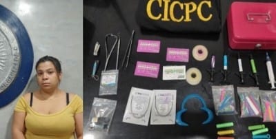 ¡OFRECÍA SERVICIOS POR MARKETPLACE! Capturan a falsa ortodoncista en Aragua