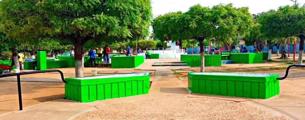 Alcalde Danilo Añez inició la rehabilitación de la plaza José Ramón Yépez en La Paz