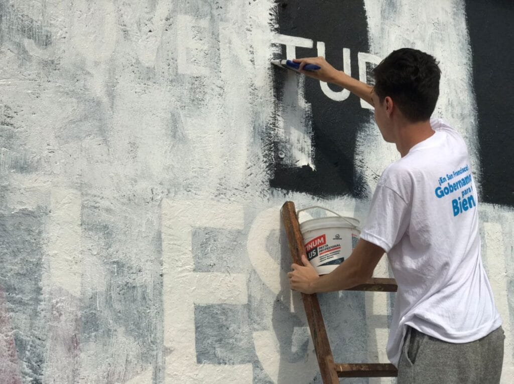 Instituto Municipal de la Juventud realiza sustitución de murales urbanos en San Francisco