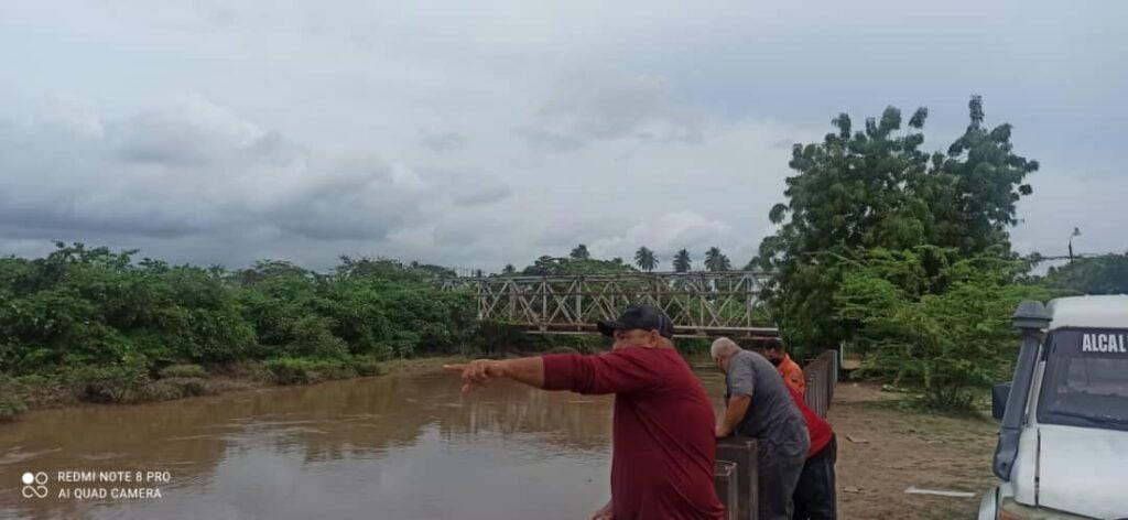 ¡Ante las lluvias que caen en la zona! En la Sub región Guajira el Río Limón mantiene sus niveles