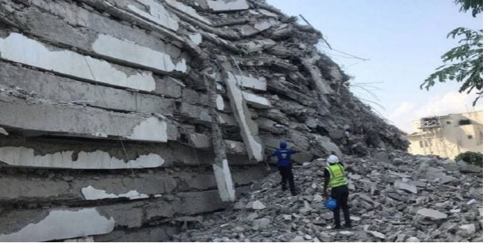 Al menos ocho muertos en derrumbe de un edificio en Nigeria