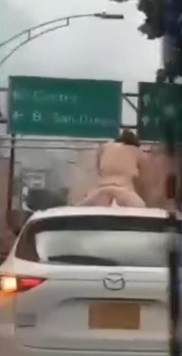 Joven hizo «Twerking» sobre el techo de una camioneta en Medellín y no deja nada a la imaginación (VIDEOS)
