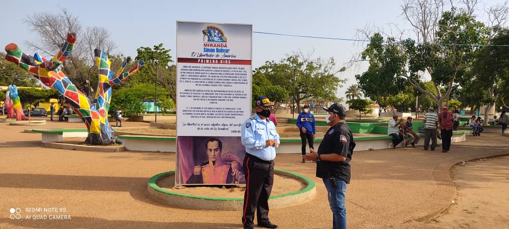 Inicia Campaña de Concientización en Plaza Bolívar de Los Puertos de Altagracia
