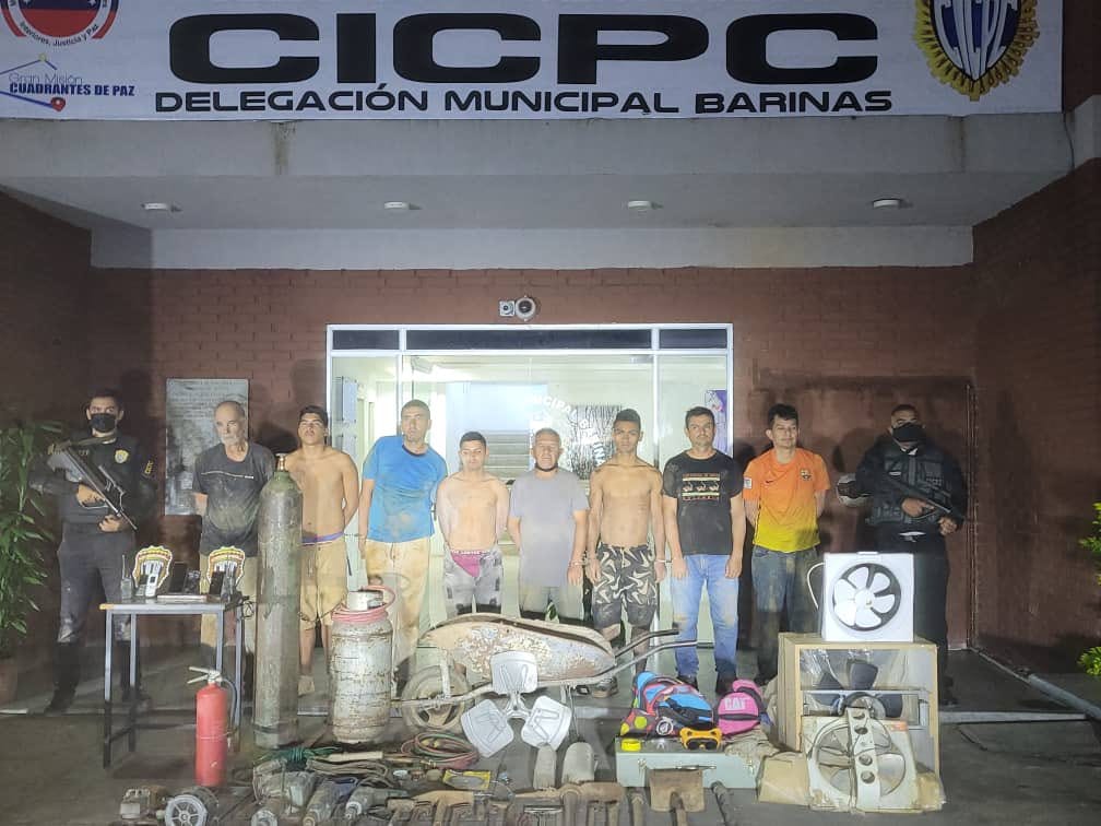 Ministerio Público imputó a la banda colombiana dedicada al robo de bancos (FOTOS Y VIDEO)