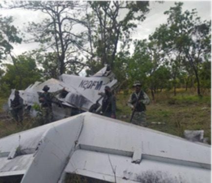 Localizan y destruyen pista clandestina y restos de aeronaves en Guárico