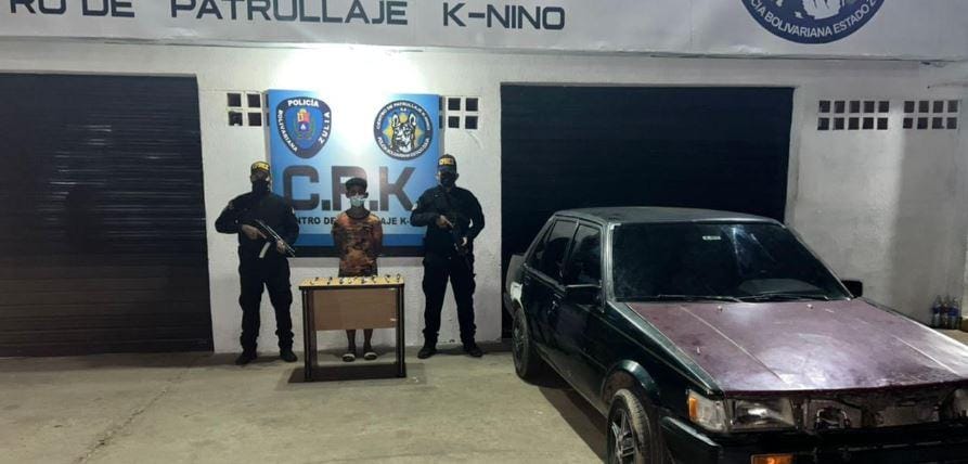 CPBEZ aprehendió a individuo en Santa Rosa de Agua con 50 envoltorios de marihuana
