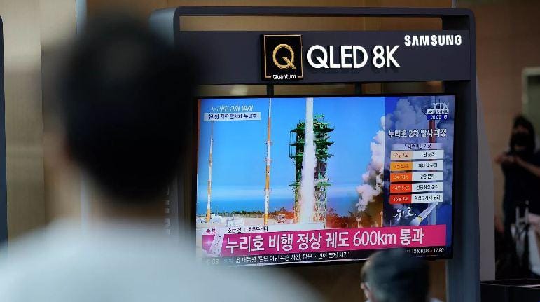 Corea del Sur lanza al espacio cohete de fabricación nacional Nuri