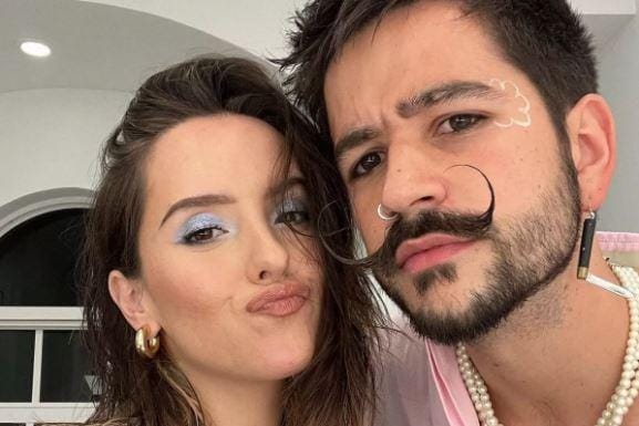 Camilo rompió en llanto al ver el nuevo tatuaje de Evaluna (VIDEO)