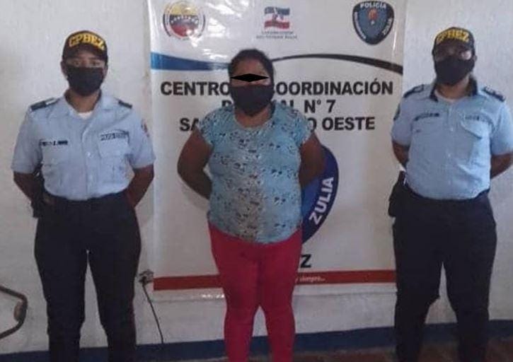 CPBEZ detiene a una mujer en el Zulia tras permitir que abusaran de su hija