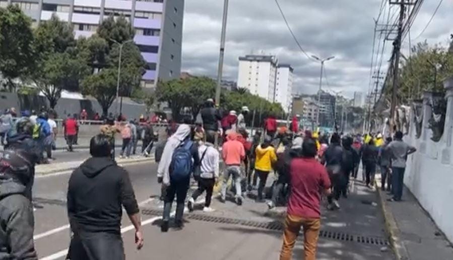 Reportan la muerte de un segundo manifestante en protestas en Ecuador (VIDEO)