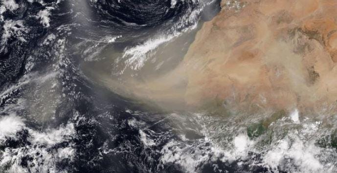 Polvo de Sahara llegará a Venezuela este domingo #10Jul