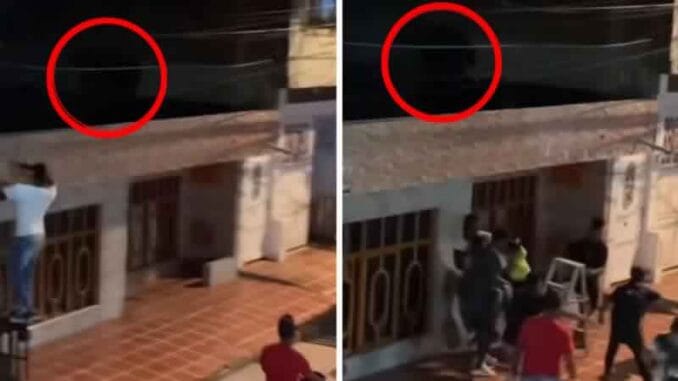 Difunden video donde fue captada una supuesta bruja en Calí (VIDEO)