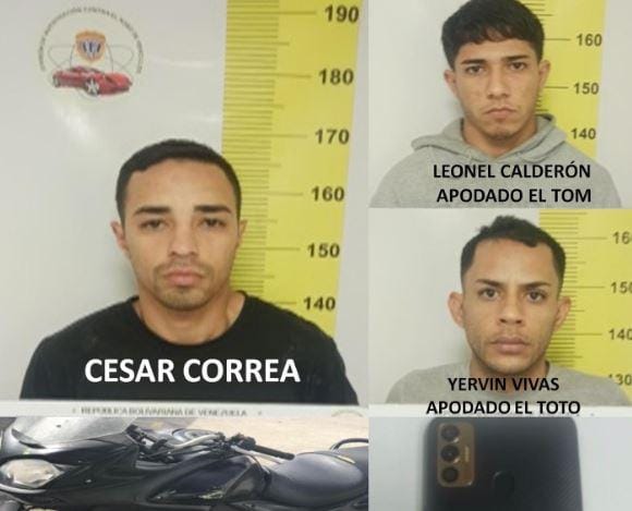 Detienen a integrantes de grupo hamponil de Caracas y a su líder, quien resultó ser un PNB