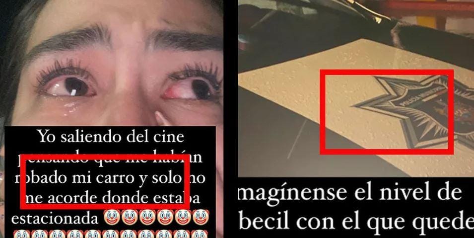 ¡QUEDÓ COMO TONTA! Joven reportó su auto como robado al salir del cine y luego recordó que lo estacionó en otro lugar