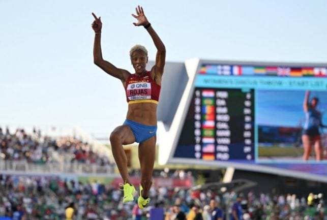 ¡Hace historia! Yulimar Rojas se corona tricampeona del mundo
