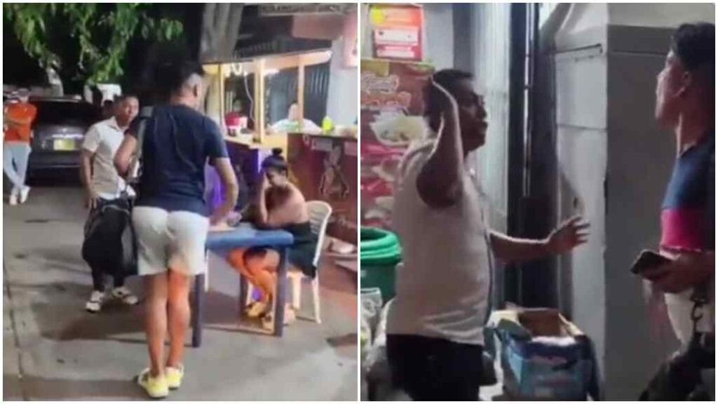 Hombre descubre a su pareja en plena infidelidad con una mujer| +video