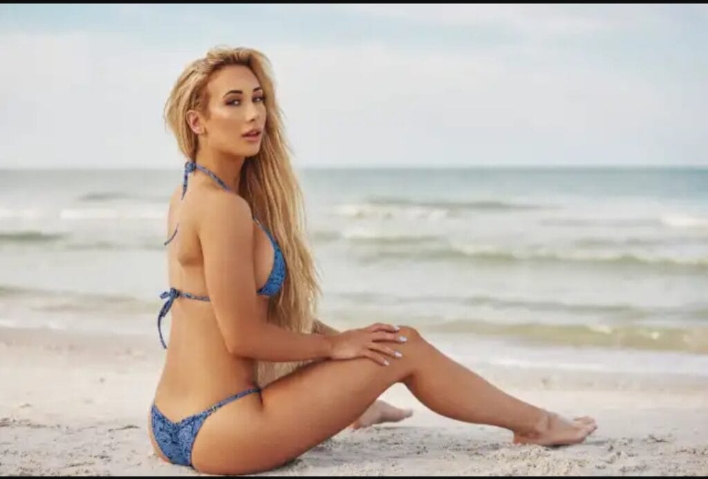 Difunden un video sexual de “Carmella”, la exluchadora y estrella fitness que ha vuelto loco a más de uno (Imágenes)
