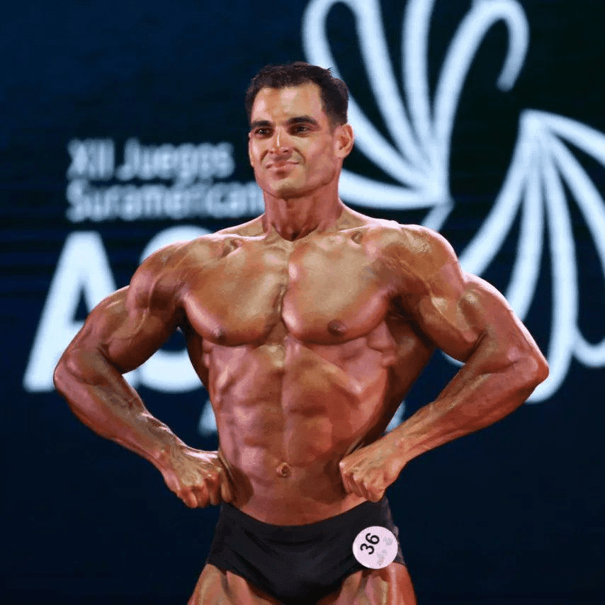 ¡Orgullo marabino!: El fisicoculturista Villali Linarez gana medalla de oro en Juegos Suramericanos 2022