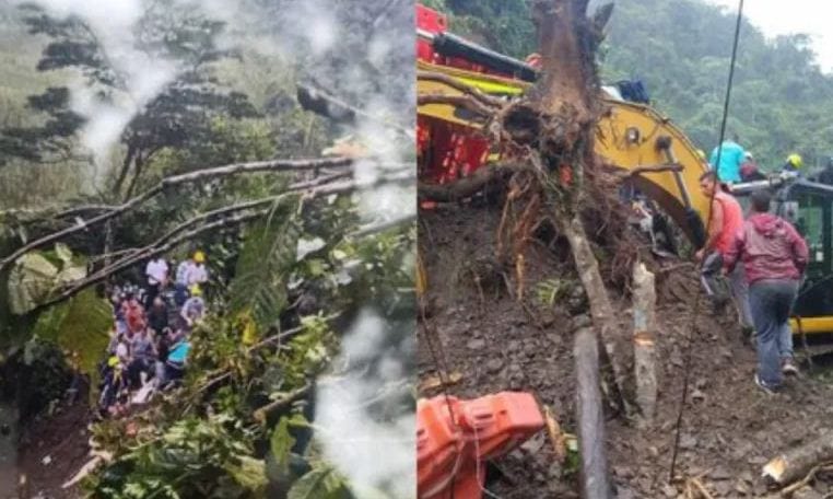 Doloroso hallazgo en Colombia: encuentran a niña abrazada al cadáver de su madre en tragedia de derrumbre